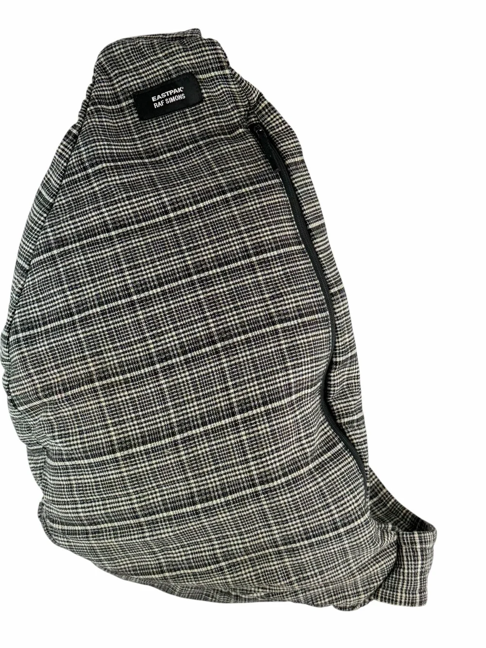 RAF SIMONS Eastpack Houndstooth Plaid Wandering Sling Large Bag
